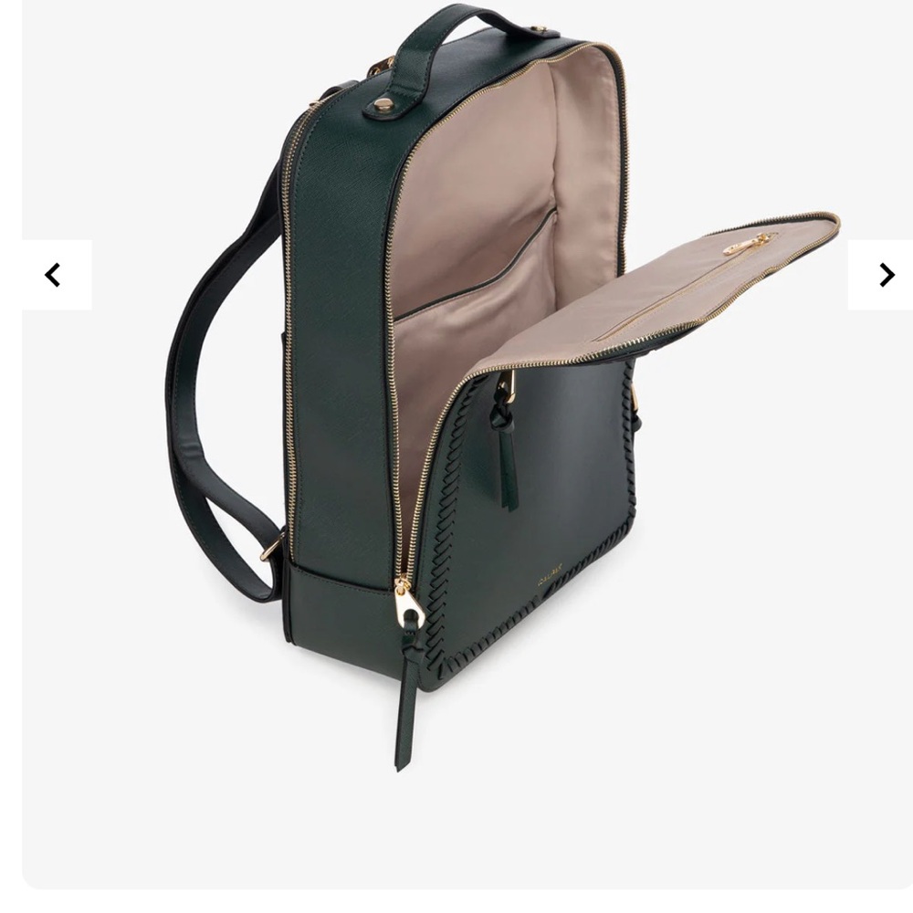Calpak Kaya 15-inch Laptop Backpack Emerald